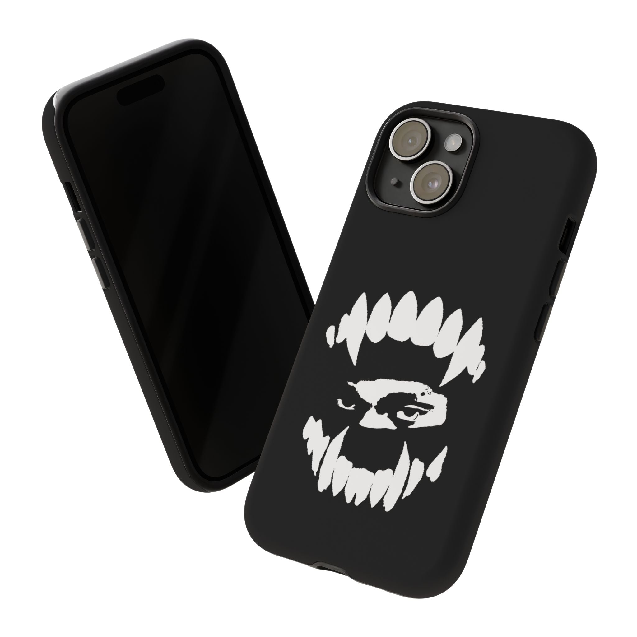 Ripped Skull Phone Case — Black Grunge Monster iPhone Case