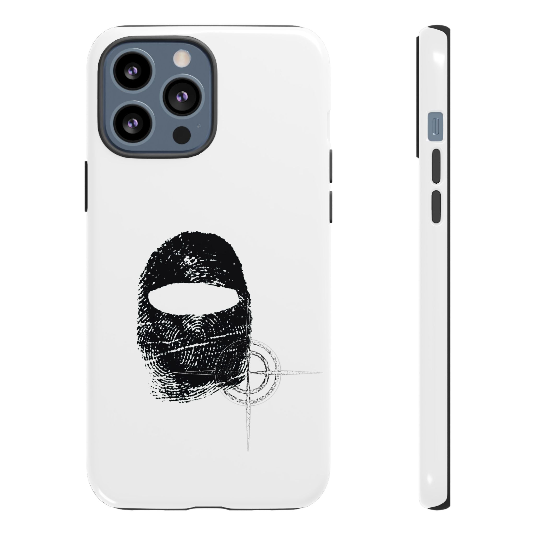 Phone Case — Black Balaclava Logo Tough Cases