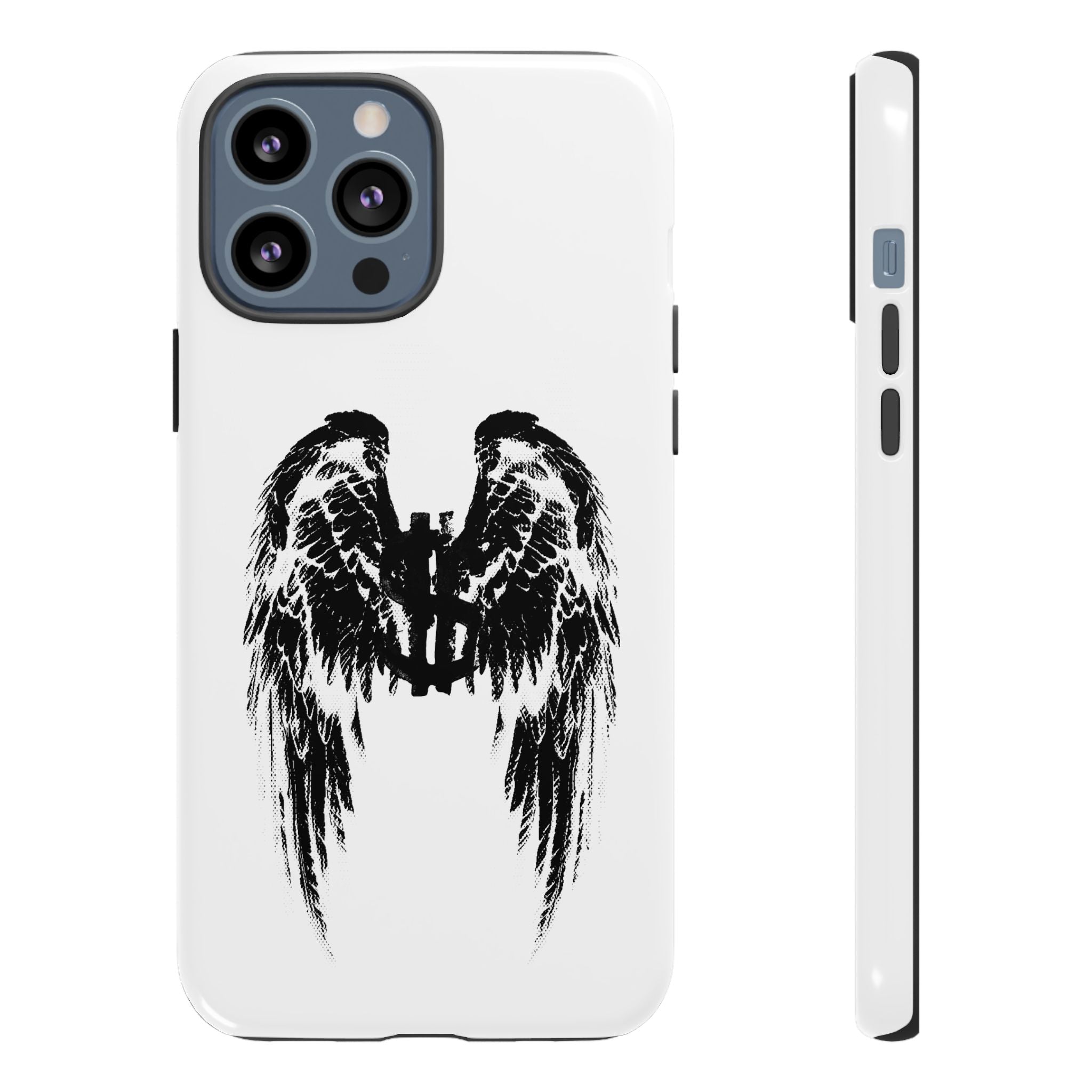 Phone Case — Grunge Angel Wings Tough Case