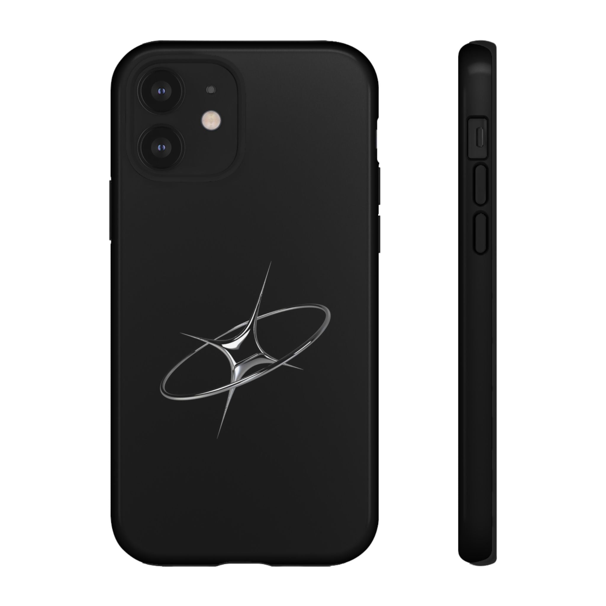 Phone Case — Minimal Silver Starburst Tough Case