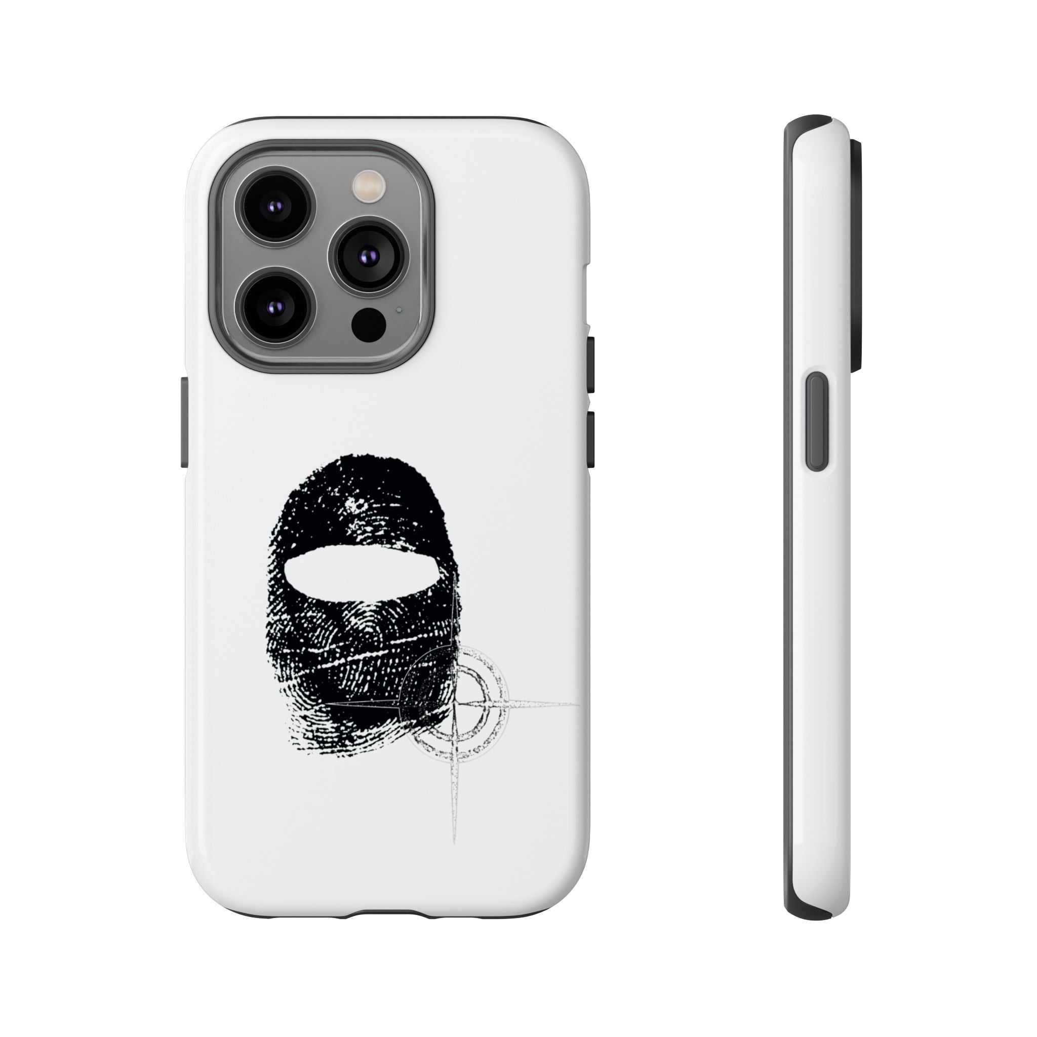 Phone Case — Black Balaclava Logo Tough Cases