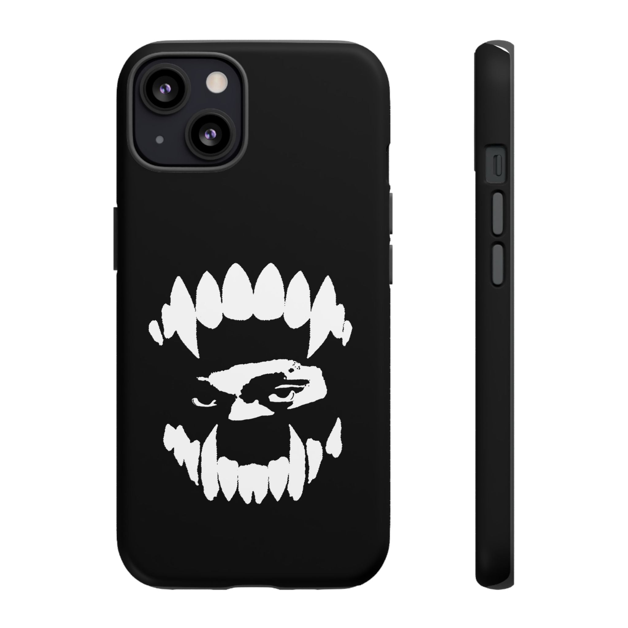 Ripped Skull Phone Case — Black Grunge Monster iPhone Case