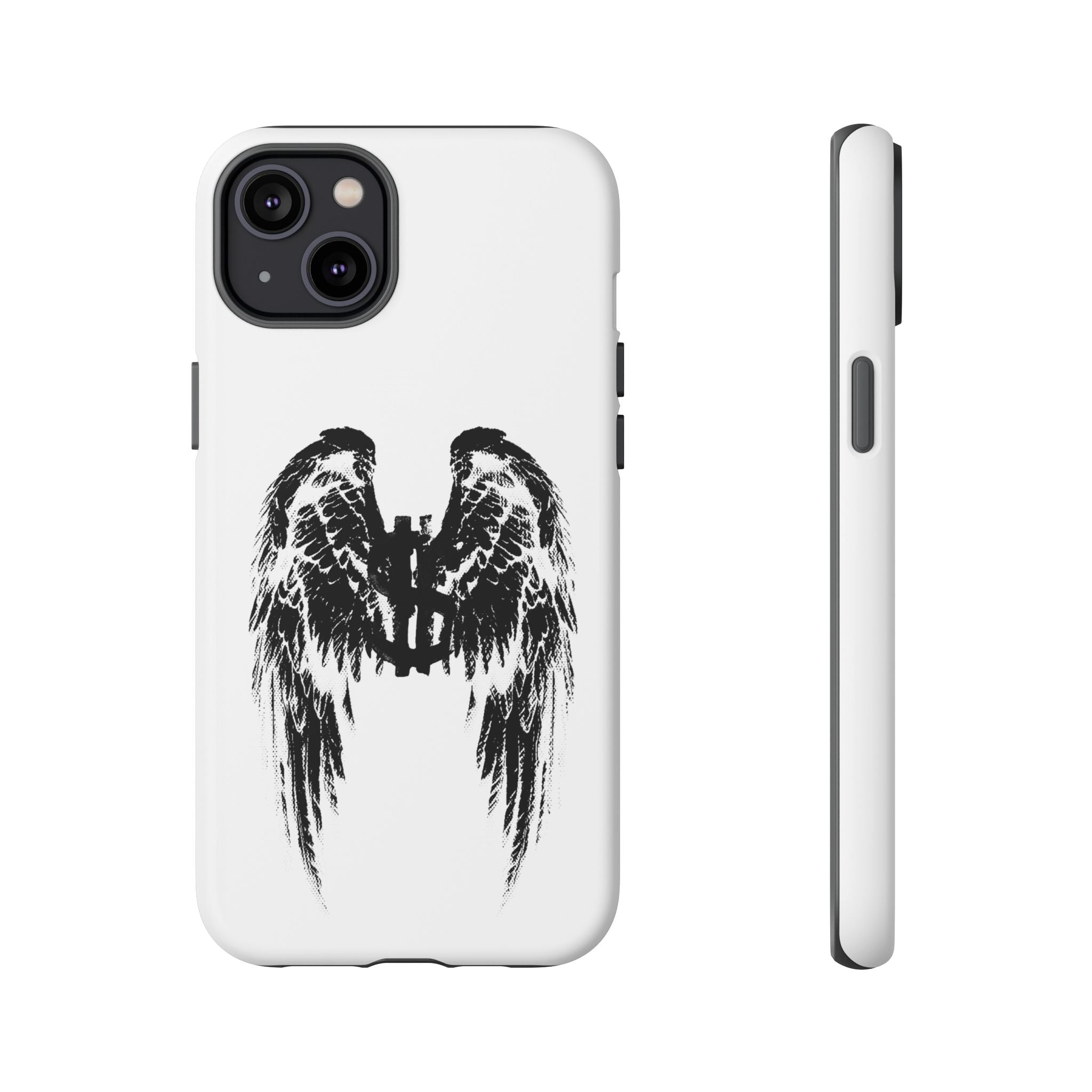Phone Case — Grunge Angel Wings Tough Case