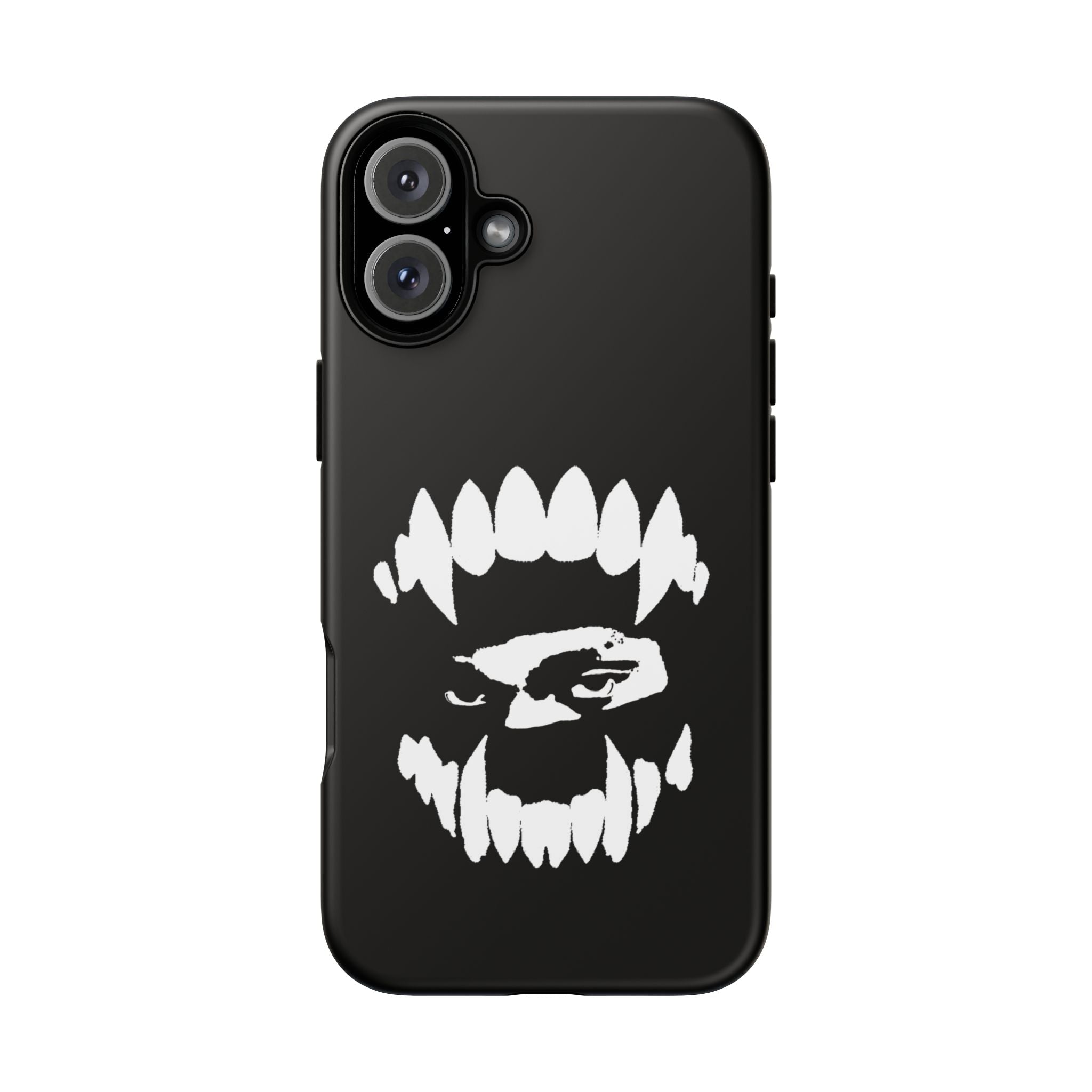 Ripped Skull Phone Case — Black Grunge Monster iPhone Case