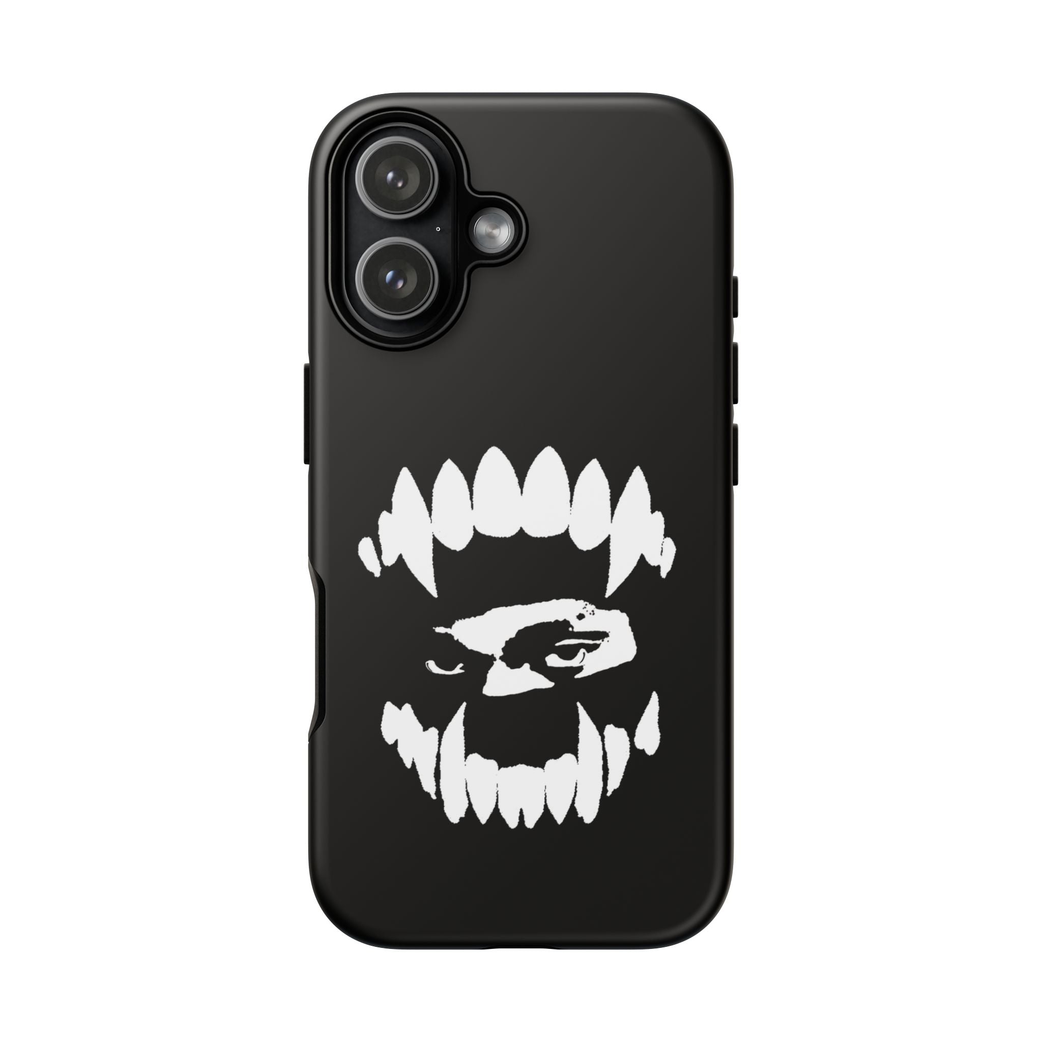 Ripped Skull Phone Case — Black Grunge Monster iPhone Case