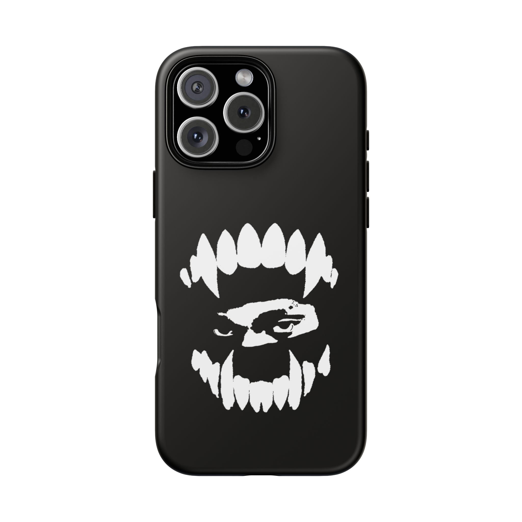 Ripped Skull Phone Case — Black Grunge Monster iPhone Case