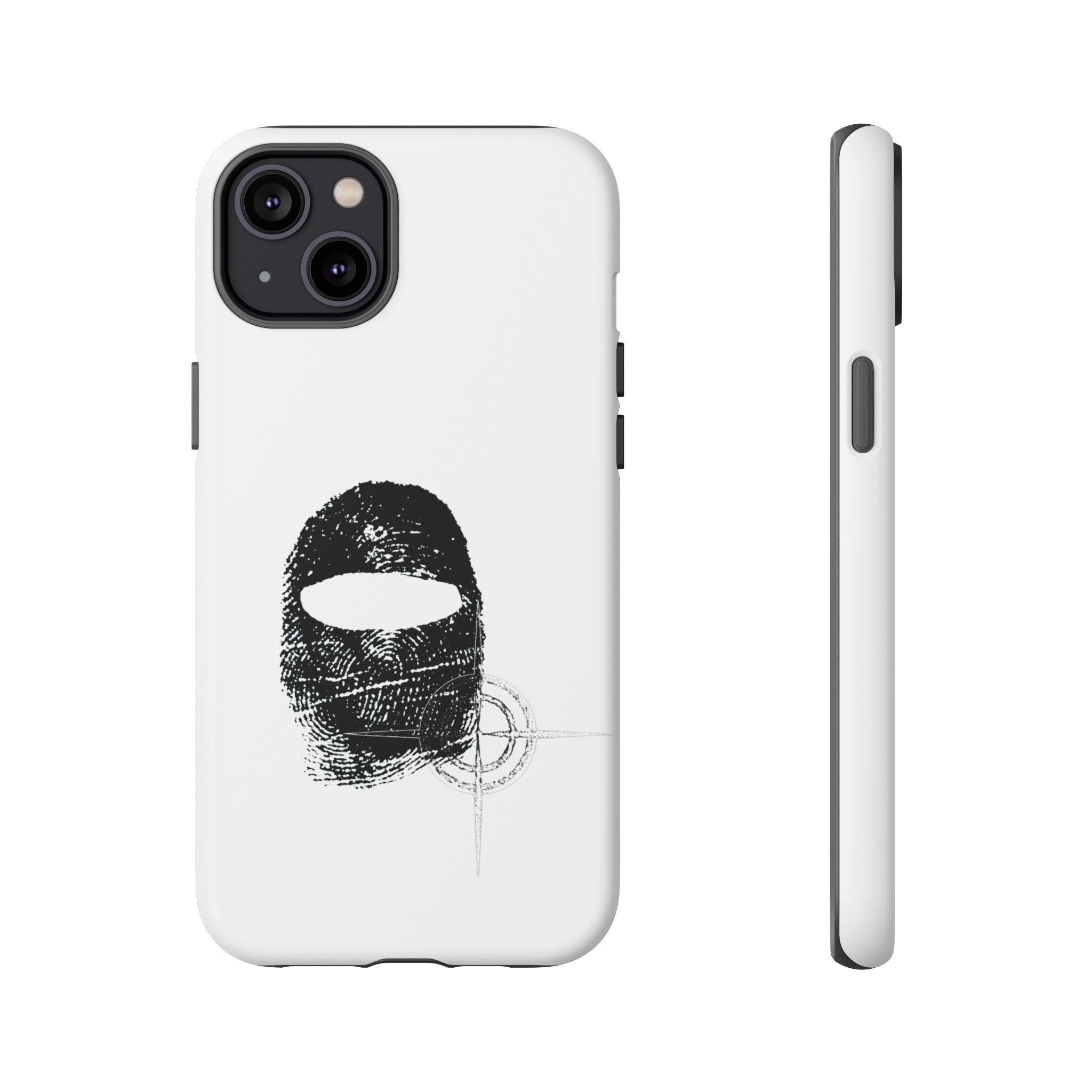 Phone Case — Black Balaclava Logo Tough Cases