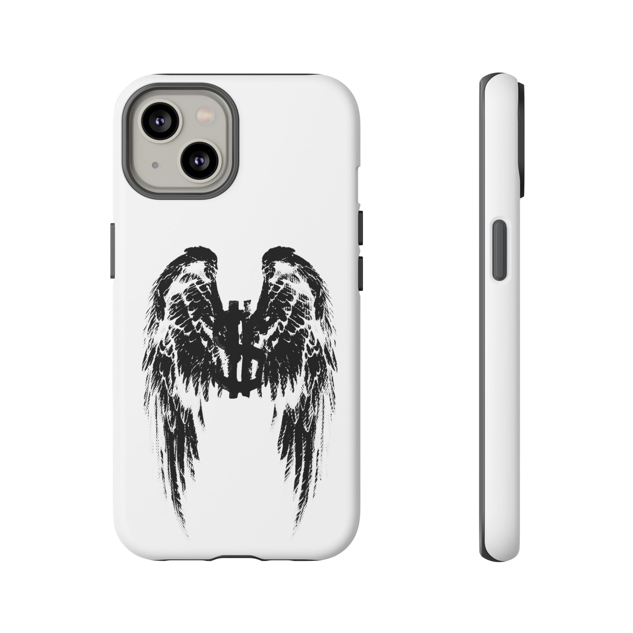 Phone Case — Grunge Angel Wings Tough Case