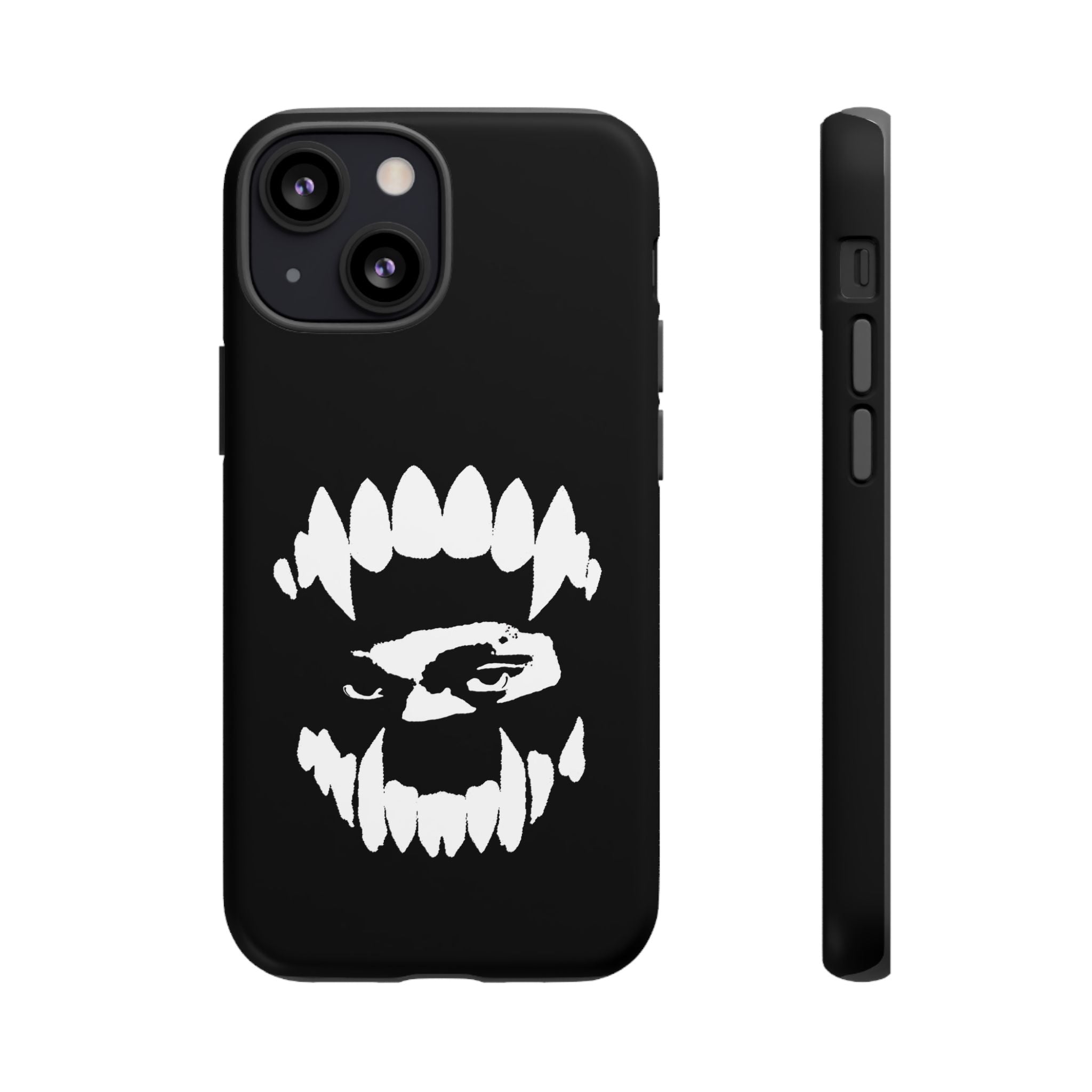 Ripped Skull Phone Case — Black Grunge Monster iPhone Case