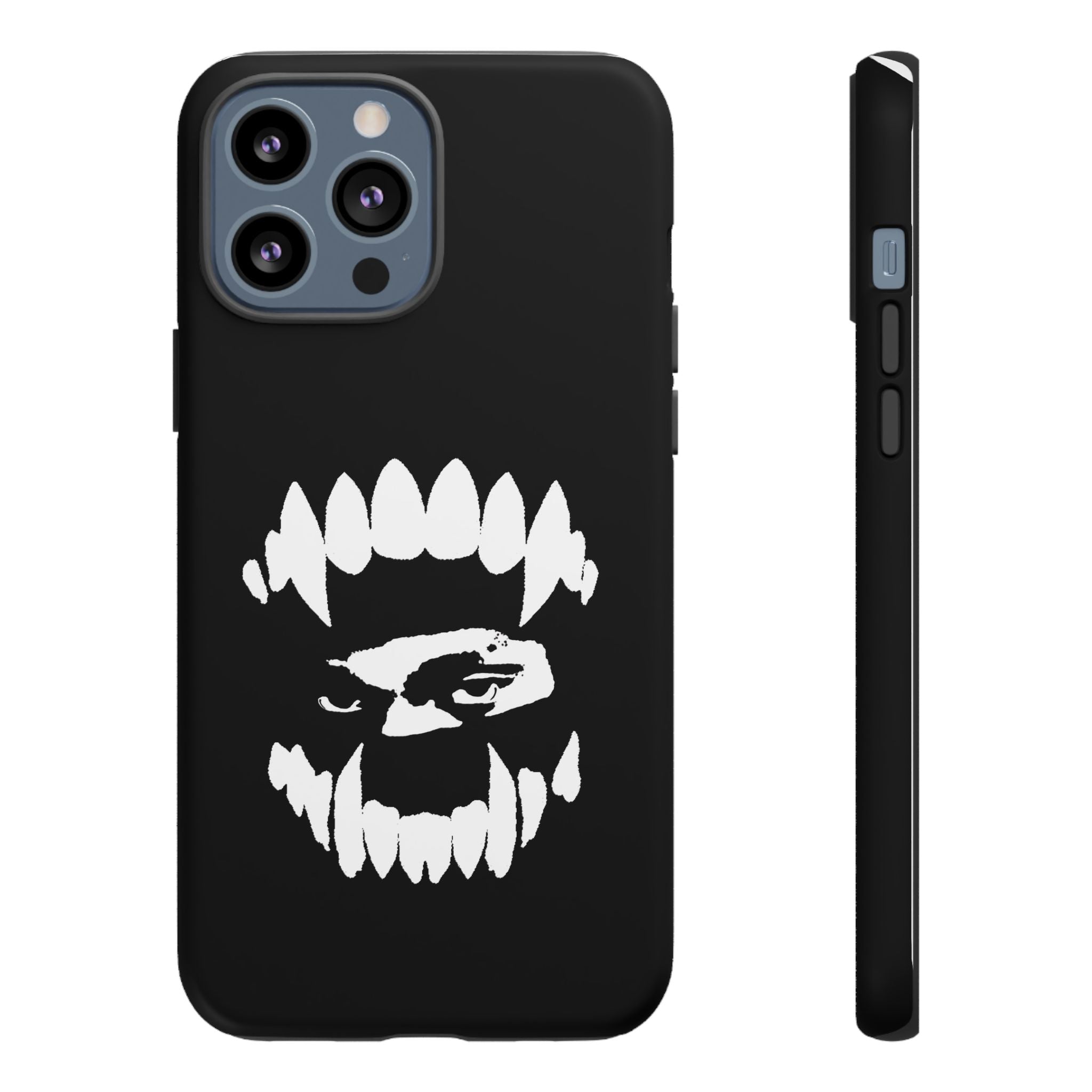 Ripped Skull Phone Case — Black Grunge Monster iPhone Case