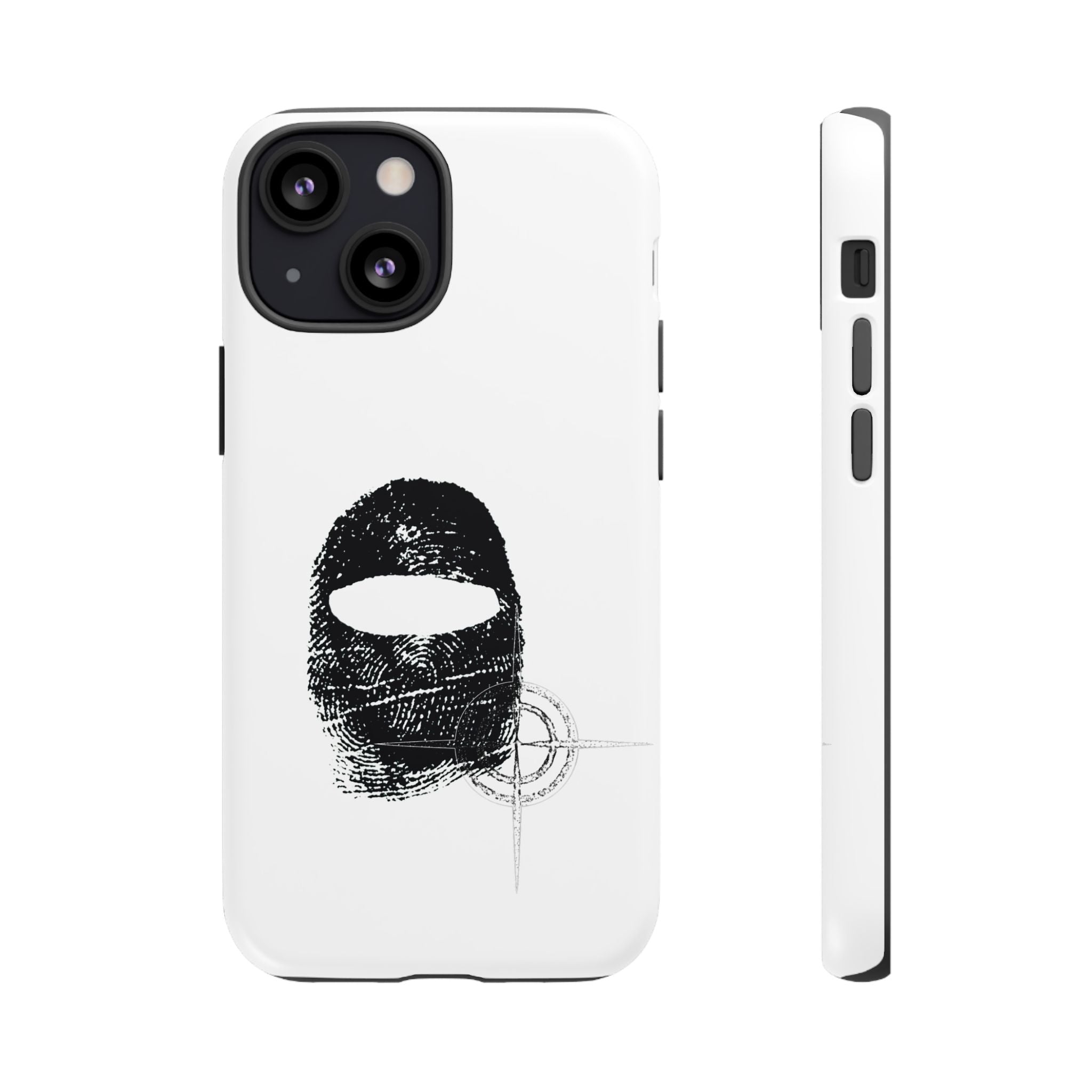 Phone Case — Black Balaclava Logo Tough Cases
