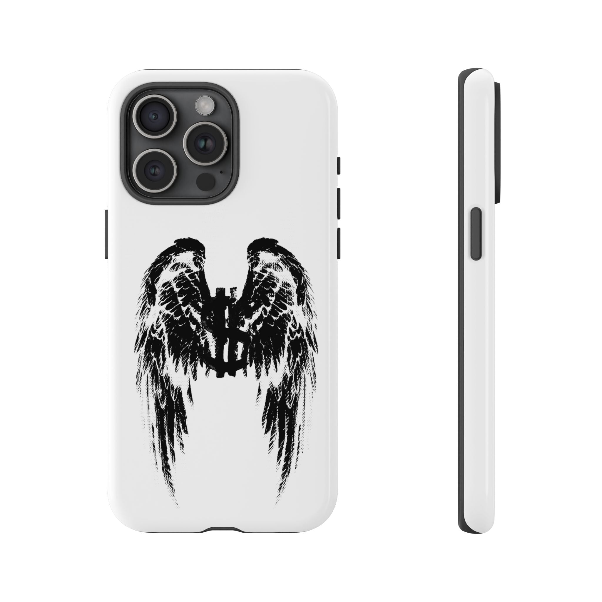 Phone Case — Grunge Angel Wings Tough Case