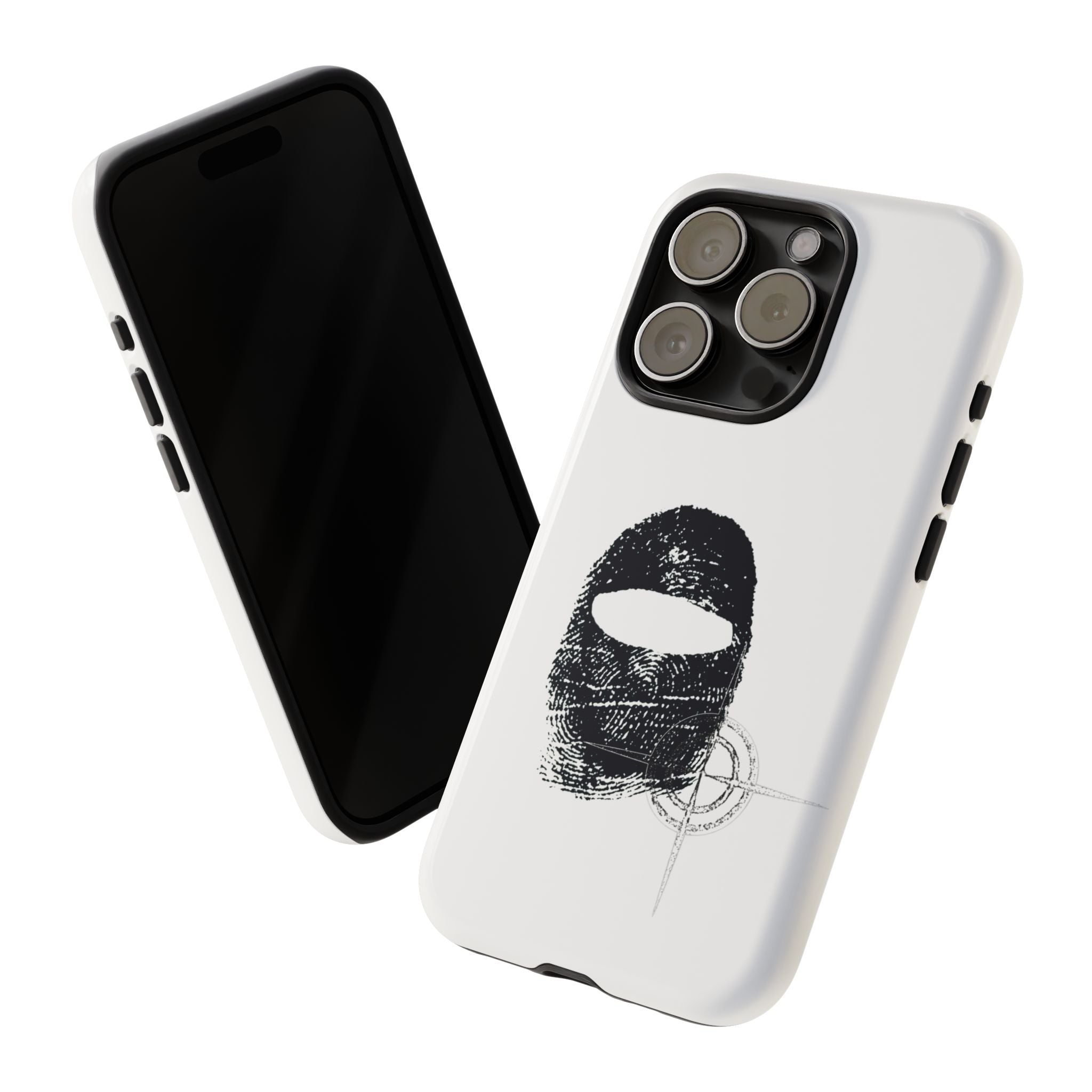 Phone Case — Black Balaclava Logo Tough Cases