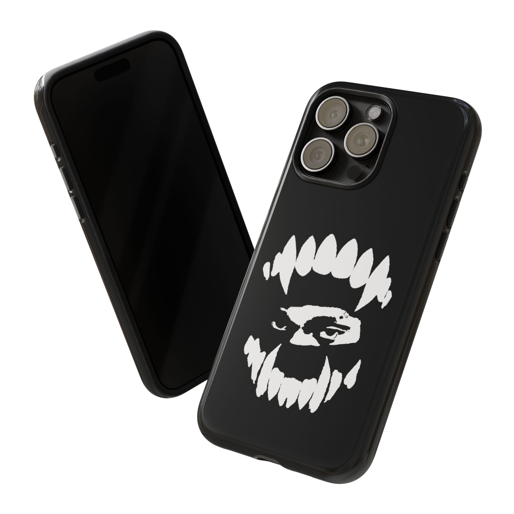 Ripped Skull Phone Case — Black Grunge Monster iPhone Case