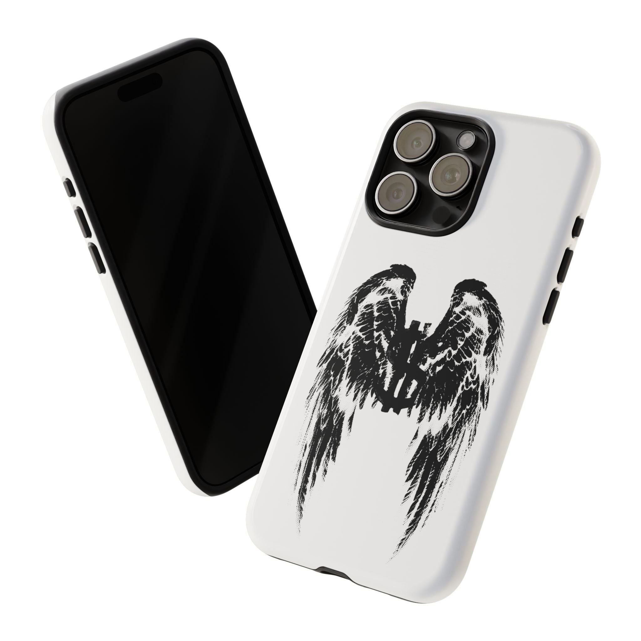 Phone Case — Grunge Angel Wings Tough Case