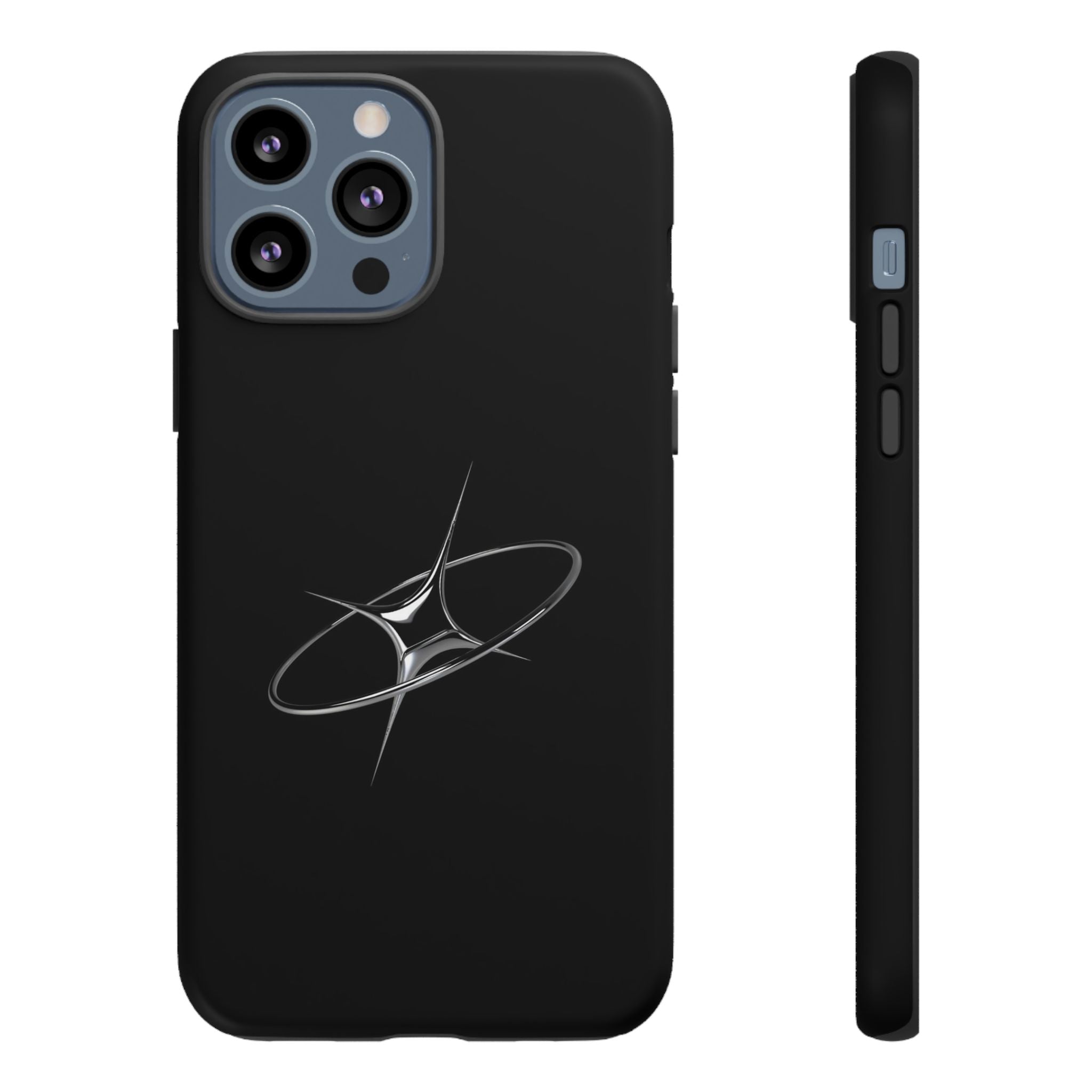 Phone Case — Minimal Silver Starburst Tough Case